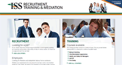 Desktop Screenshot of issrecruitment.com